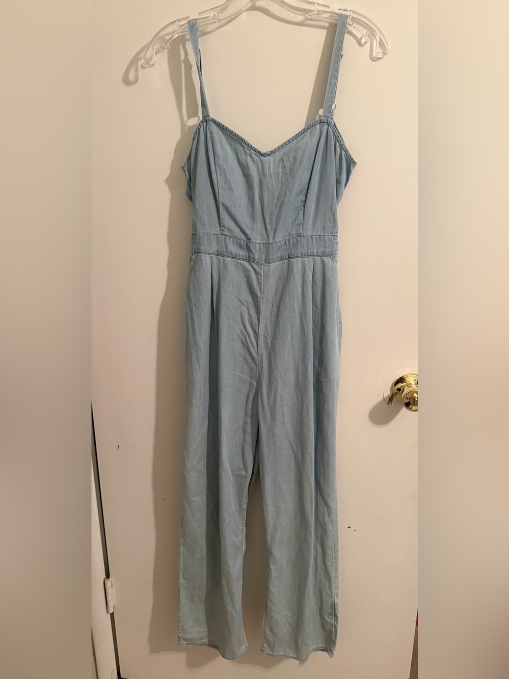 Express Denim Pants Jumpsuit